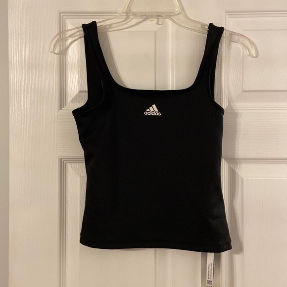 adidas Tops - ADIDAS women’s training top size S brand new with tag color black and white